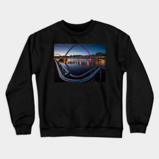 The Millennium Bridge Gateshead Crewneck Sweatshirt
